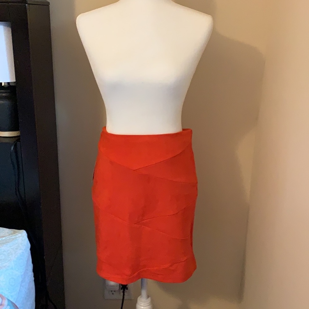 NWT Red Mini Skirt